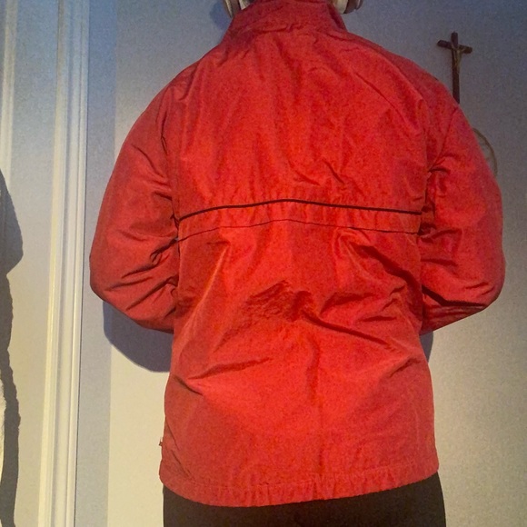 VINTAGE TOMMY HILFIGER red fall jacket/windbreaker - Picture 5 of 7